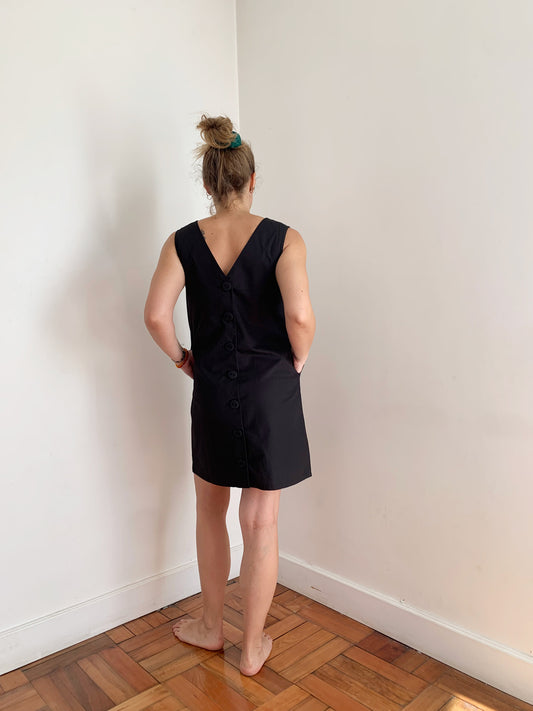 Vestido Jumper color negro